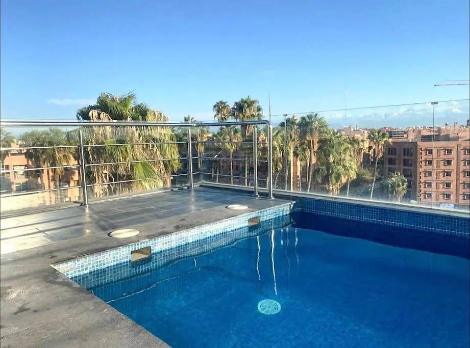 2 Bed Apartment With Rooftop Pool & Gym Downtown Marrakech Marrakesh Morocco