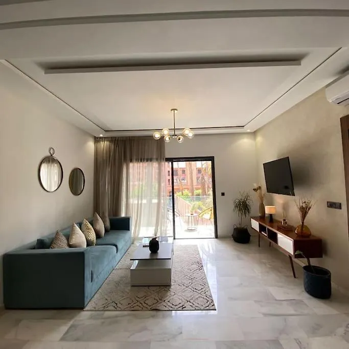 2 Bed Apartment With Rooftop Pool & Gym Downtown Marrakech Marrakesh