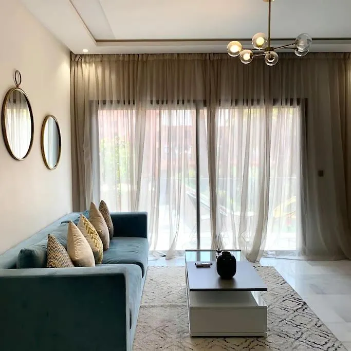 2 Bed Apartment With Rooftop Pool & Gym Downtown Marrakech Marrakesh